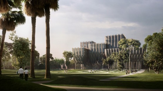 Zaha Hadid Architects Sleuk Rith Institute in Cambodia
