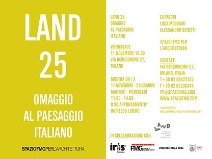 SpazioFMG LAND 25: A Tribute to the Italian Landscape


