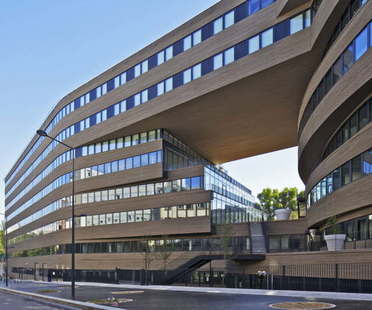 MVRDV Pushed Slab office building in Paris
