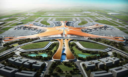 Zaha Hadid and ADPI Beijing New Airport Terminal Building
