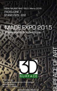 Claudio Nardi Made Expo 2015 installation
