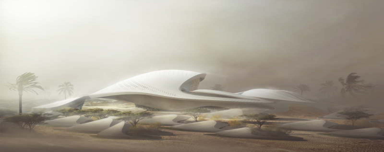 MIR Creative Studios animation for Bee'ah Headquarters Zaha Hadid  Architects | Floornature