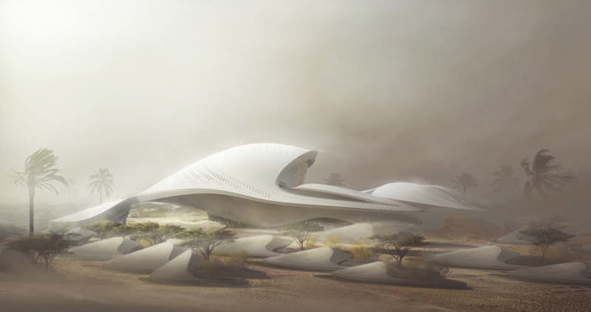 MIR Creative Studios animation for Bee’ah Headquarters Zaha Hadid Architects
