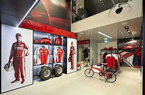 Massimo Iosa Ghini Ferrari Flagship Store Milan
