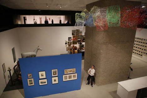 Dyvik Kahlen Architects Barbican Art Gallery exhibition installation
