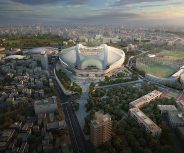 Zaha Hadid Architects New National Olympic Stadium Tokyo Japan 2020