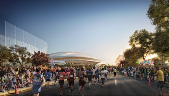 Zaha Hadid Architects video presentation National Olympic Stadium, Tokyo 