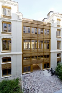 PARC Architectes new façade for the Gigogne Building, Paris
