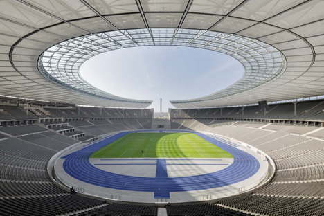 Gmp Stadio Olimpico Berlino Premio IAKS All Time Award
