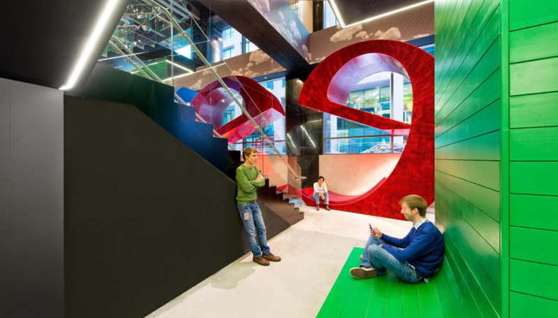 Google campus in Dublin by Evolution Design
