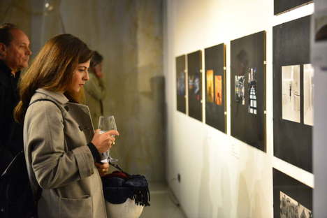 Nanda Vigo exhibition Opere abitate da opere at SpazioFMG
