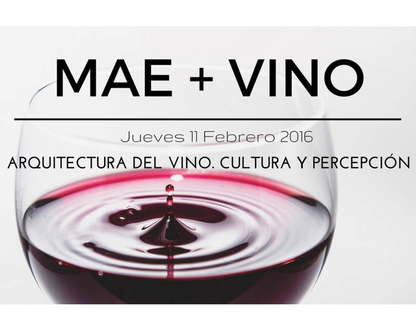 MAE+Wine Matimex event about architecture and wine
