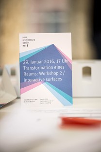 Video of Workshop no. 2, Interactive Surfaces, at FAB Berlin
