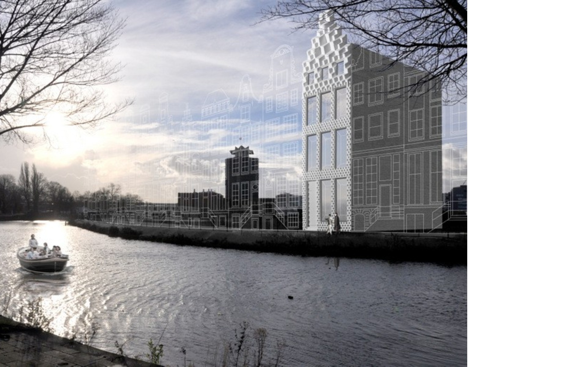 Amsterdam architects plan 3D-printed canal house