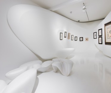 An exhibition designed by Zaha Hadid
