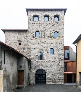 CN10 architetti Torre del Borgo Villa D'Adda Bergamo