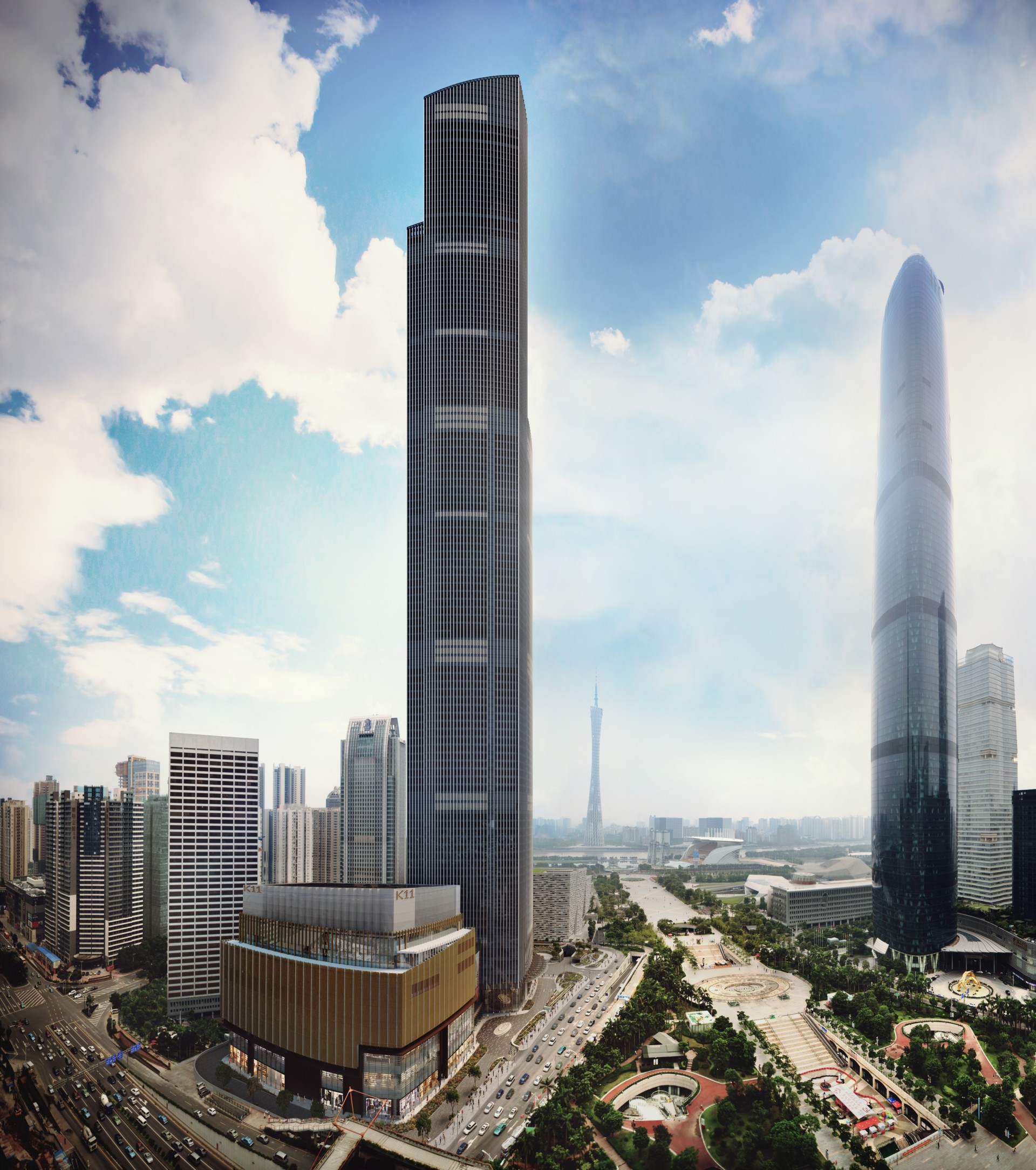 Guangzhou CTF Finance Centre 2 Skyscraper China | Floornature