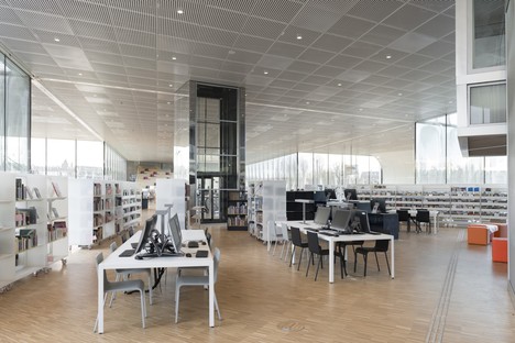 OMA’s Alexis de Tocqueville library in Caen la mer
