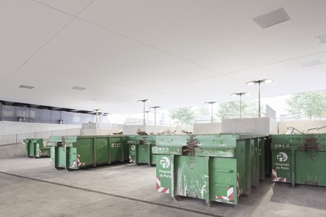 Data Architectes Porte de Pantin Recycling and Sorting Facility in Paris
