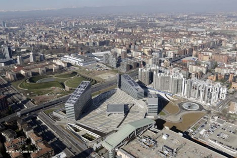 New buildings in Milan
