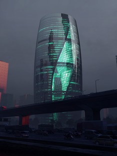 Zaha Hadid Architects Leeza SOHO Skyscraper Beijing
