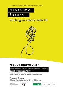 Architettura Matassoni Prossimo Futuro exhibition installation
