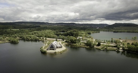 Biodiversum Information Centre by Valentiny HVP Architects
