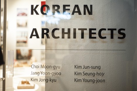 Six Korean architects at SpazioFMG

