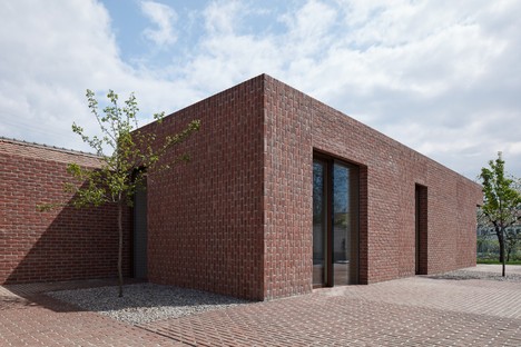 An elegy of brick: Brick Garden with Brick House by Jan Proska
