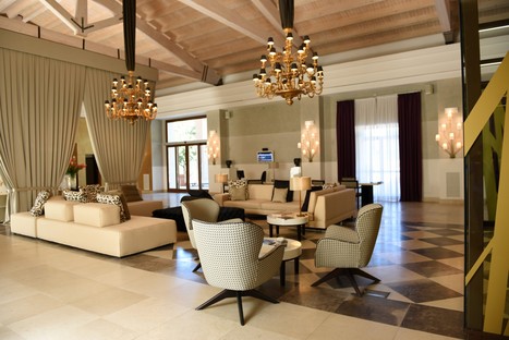 Marco Piva’s restyling for the interior of the Donnafugata Golf Resort & SPA Ragusa
