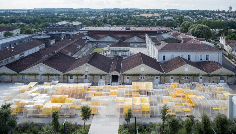 Pavillon Martell, the first work in France of SelgasCano Architects
