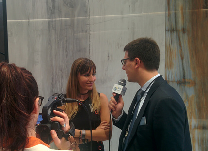 The Iris Ceramica Group meets with the press at Cersaie 2017
