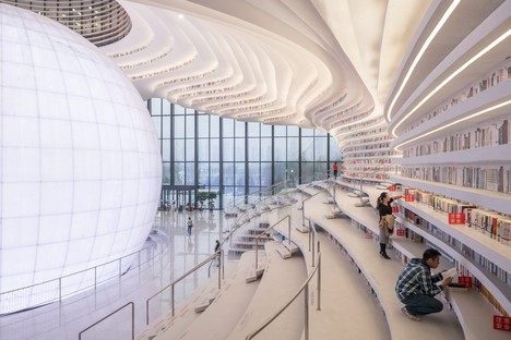 MVRDV Tianjin Binhai Library: an ocean of books 
