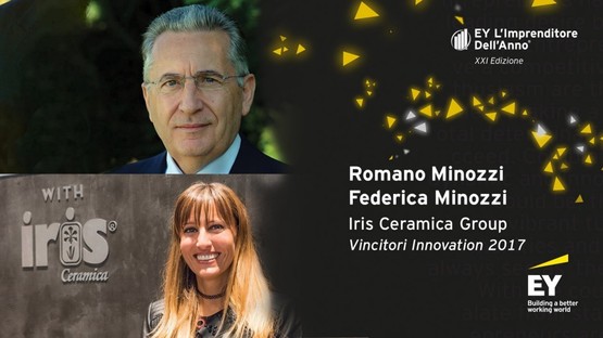 The Iris Ceramica Group at the EY Entrepreneur of the Year awards
