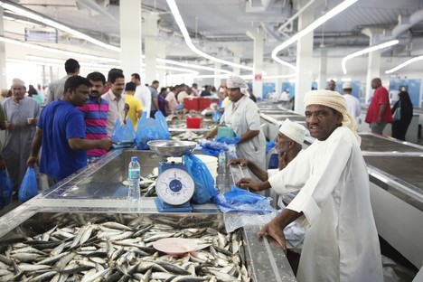 Snøhetta completes the Muttrah Fish Market - Oman
