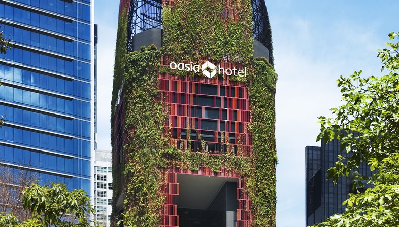 Oasia Hotel Downtown named Best Tall Building Worldwide 2018 
