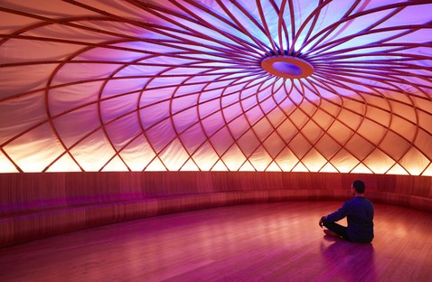 Archi-Tectonics Inscape meditation spaces in New York
