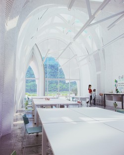 Zaha Hadid Architects Lushan Primary School, from China to Milan
