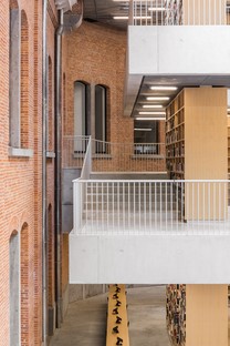 Le KAAN Architecten Utopia Library and Academy of Performing Arts in Aalst, Belgium 