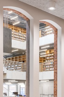 Le KAAN Architecten Utopia Library and Academy of Performing Arts in Aalst, Belgium 