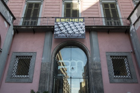 Escher exhibition at PAN Palazzo delle Arti di Napoli
