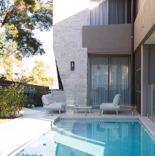 Residential architecture and water Luigi Rosselli Architects Bridge Building 
