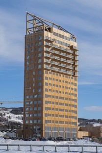 Mjøstårnet,the world’s tallest timber skyscraper
