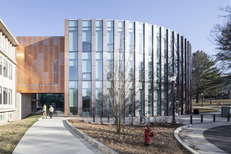 BIG and Goody Clancy Expansion of Isenberg School of Management UMass Amherst  
