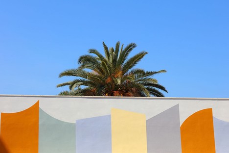 David Tremlett Wall Surfaces, inbetween architecture and public art in Bari
