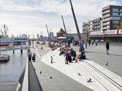 Zaha Hadid Architects Niederhafen River Promenade Hamburg
