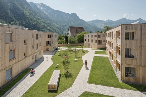 Feld72 designs the Maierhof residential complex, for living together and enjoying views over the mountains
