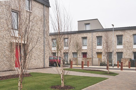 Mikhail Riches designs energy-efficient social housing in Goldsmith Street, Norwich
