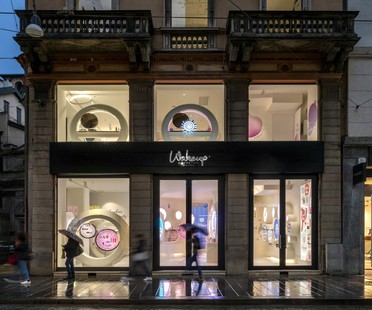 Lombardini22’s FUD designs the new WakeUp Cosmetics store in Milan
