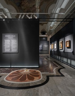 Migliore+Servetto architects Leonardo e la Madonna Litta exhibition installation in Milan 
